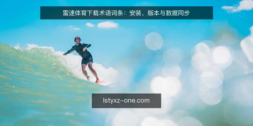 雷速体育下载术语词条：安装、版本与数据同步 — 现场观察：安装包与版本术语 配图