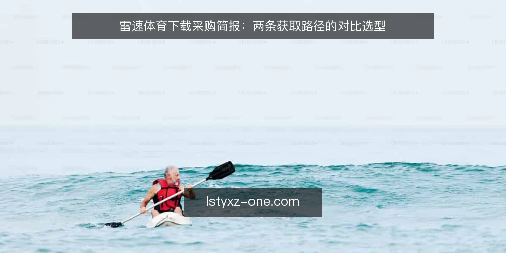 雷速体育下载采购简报:两条获取路径的对比选型 — 先定评估口径:雷速体育下载的必备与可选 配图